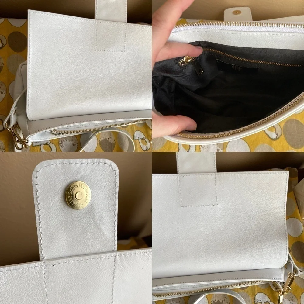 House of Harlow 1960 white snake crossbody bag - Picture 10 of 16